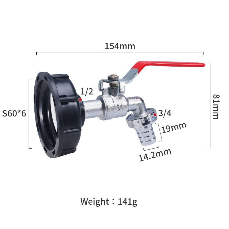 IBC Tank Tap Connecter