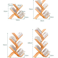 8 Tier Tree Bookshelf
