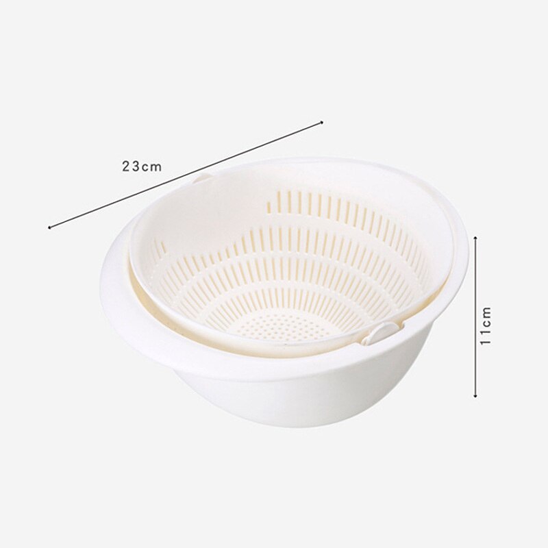 Multifunctional Double-Layer Colander