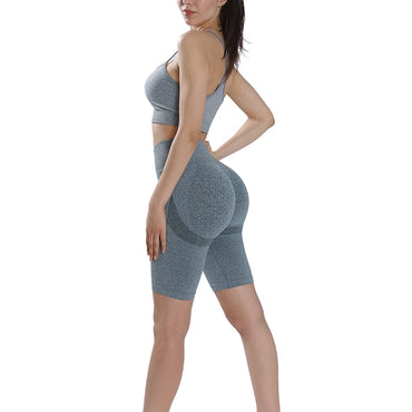 High Waist Seamless Fitness Shorts