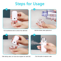 USB Mist Facial Steam Sprayer