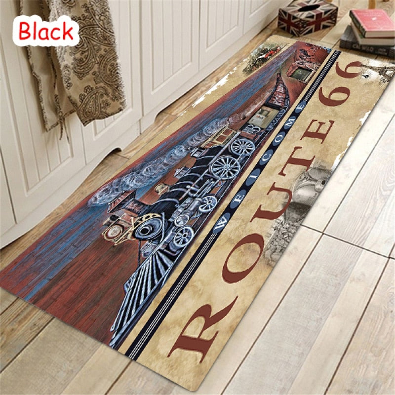 Route 66 Design Home Decor Carpet