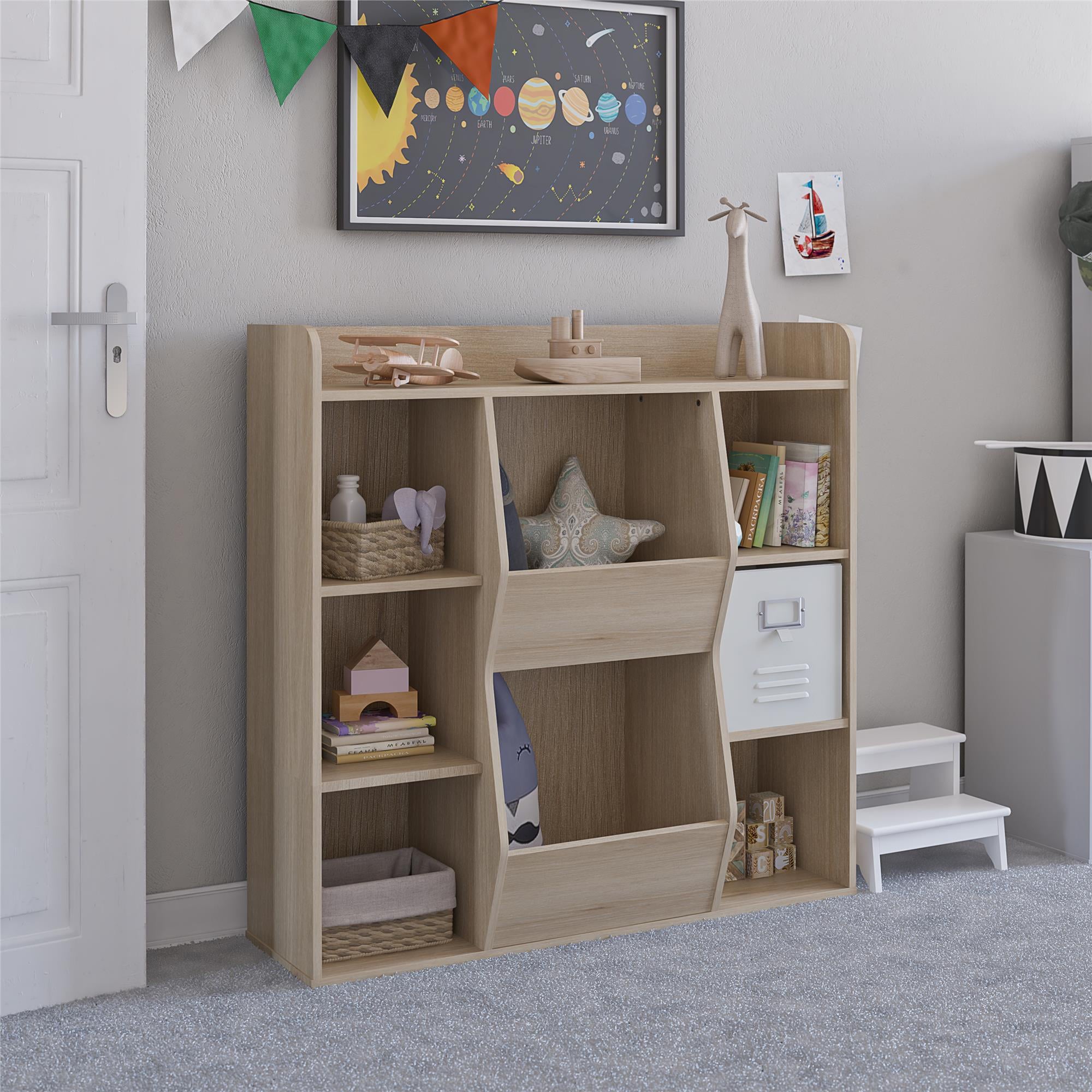 Charli Kids Large Toy Storage Bookshelves