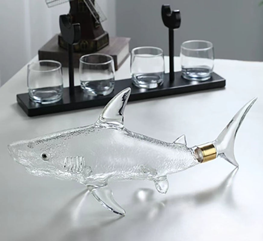 Creative Shark Shaped Drinks Dispenser