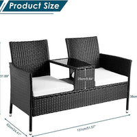 Rattan Patio Garden Furniture Set