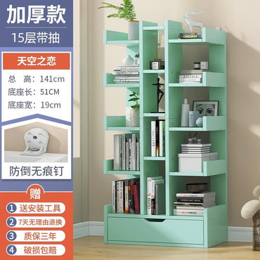 Floor Length Multi-layer Children's Creative Art Bookcase