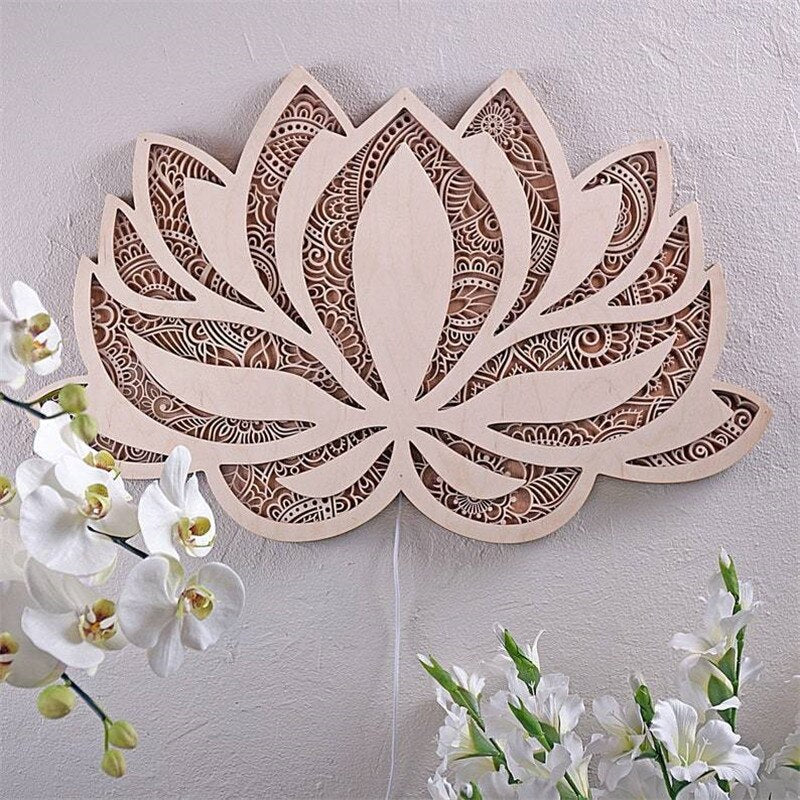 1PC Lotus Flower Room Decorative Ornament