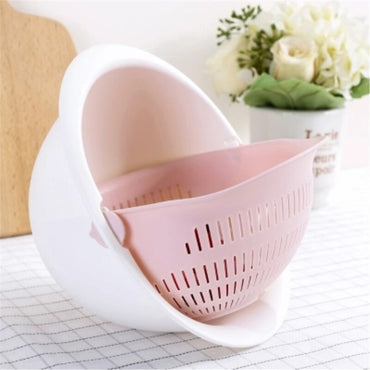 Multifunctional Double-Layer Colander