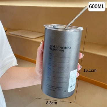 Stainless Steel Double -layer Coffee Cups