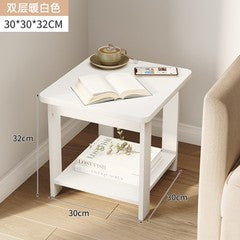 White Bedroom Nightstand Storage