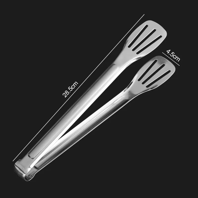 Stylish Stainless Steel Serving Tongs