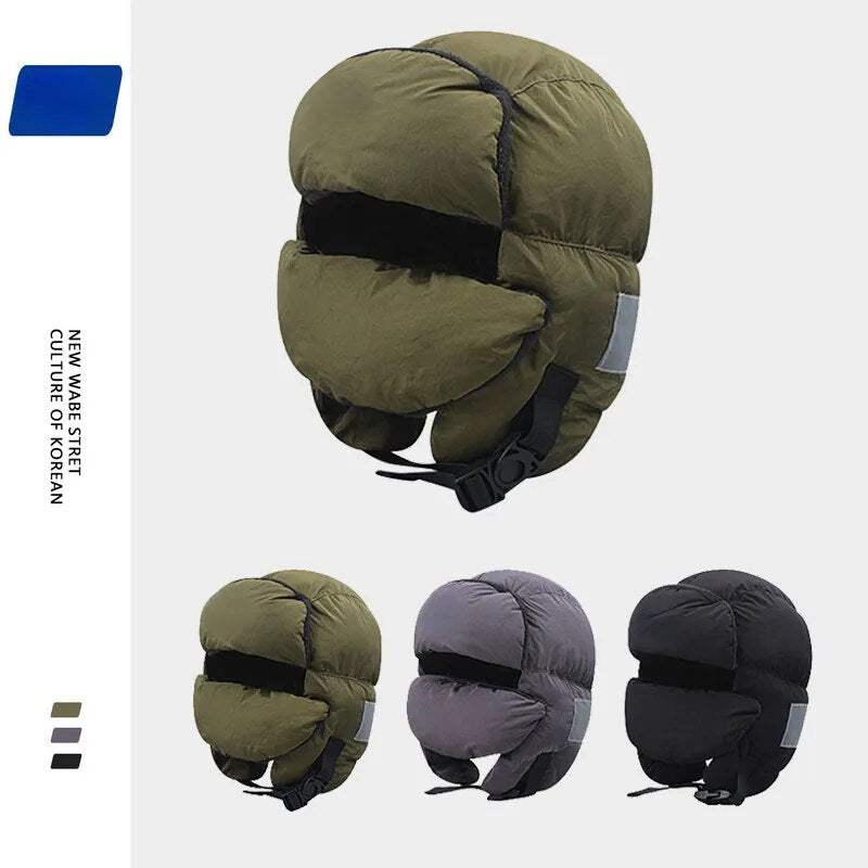 New Japanese Style Wind & Rain Proof Winter Hat