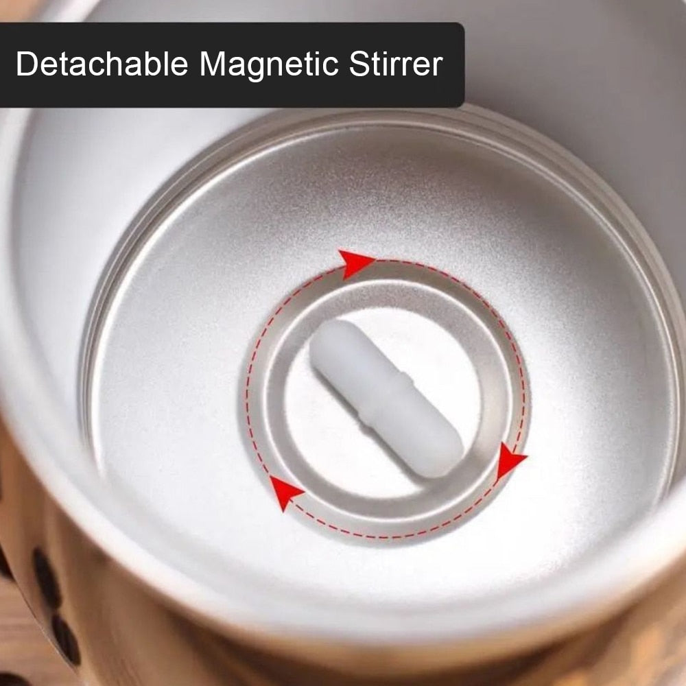 Magnetic Automatic Stirring Thermos Mug