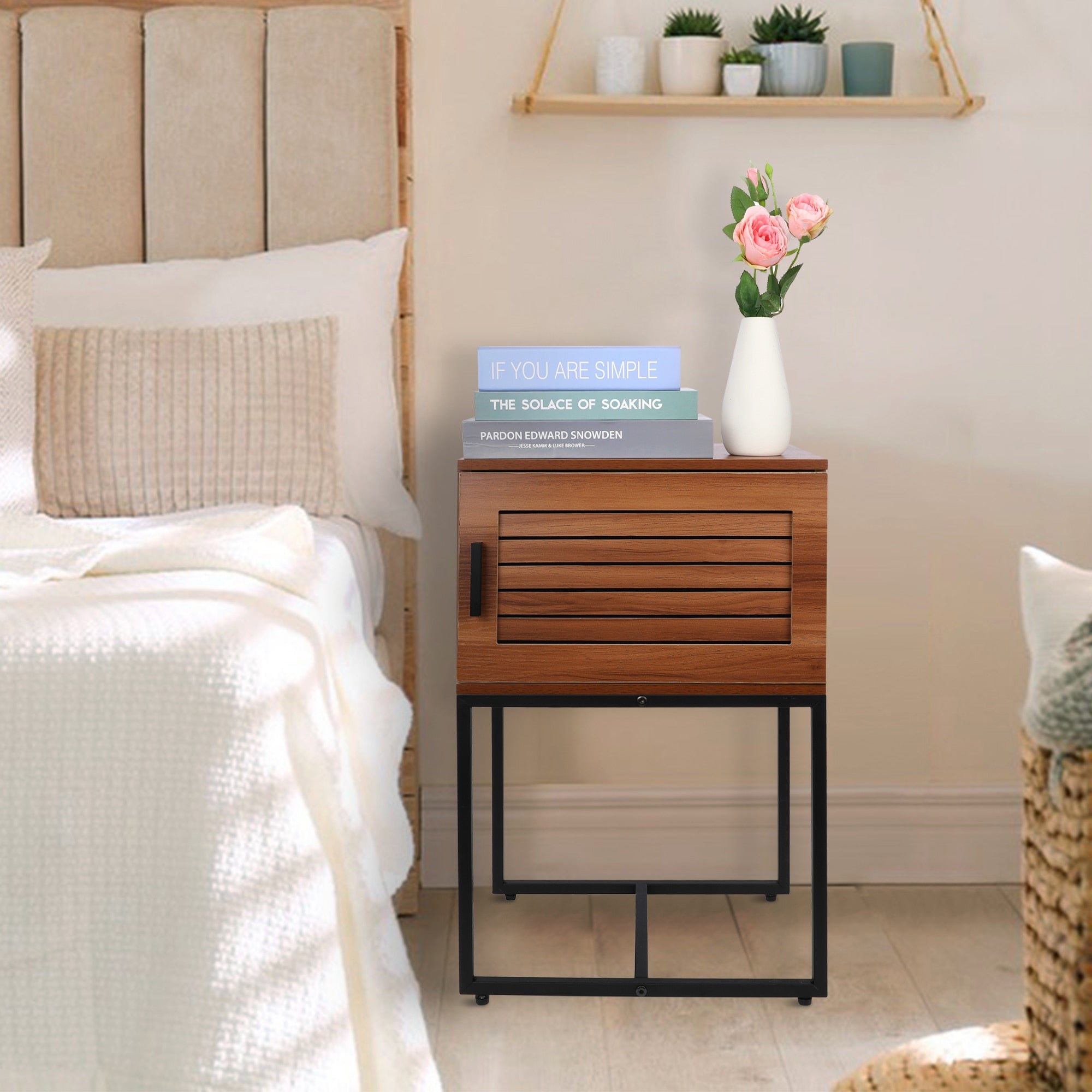 Nightstand With Charging Station