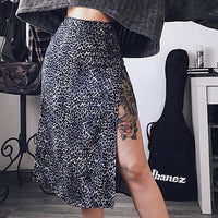 High Waist Floral Print Summer Skirts