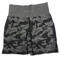 Camo Print Seamless Shorts