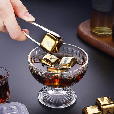 Reusable  Stainless Steel Ice Cubes