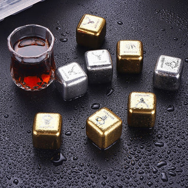 Reusable  Stainless Steel Ice Cubes