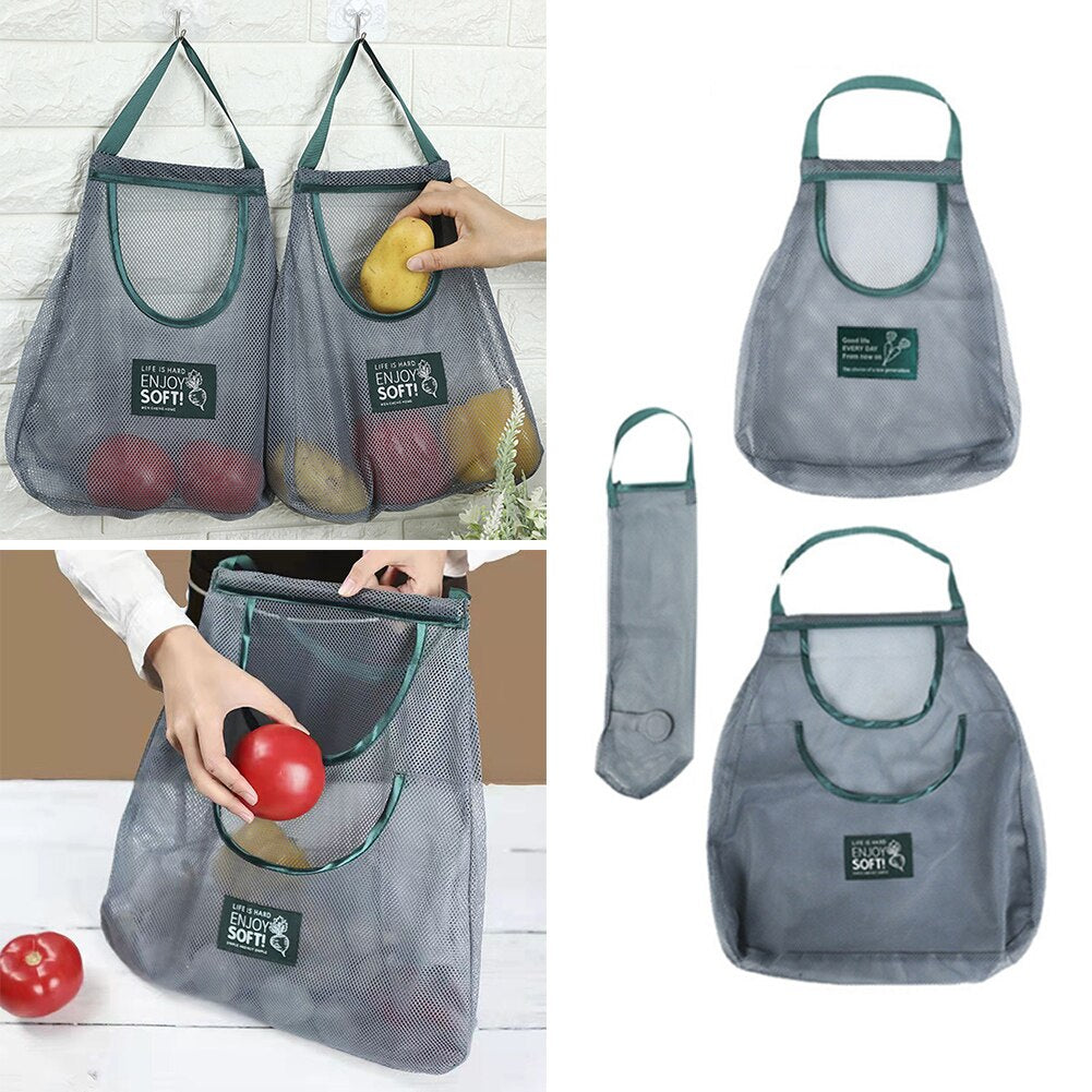 Fruit And Vegetable Hanging Storage Mesh Bag