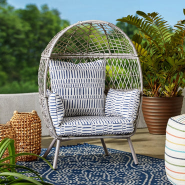 Wicker Egg Chair, Garden Furniture