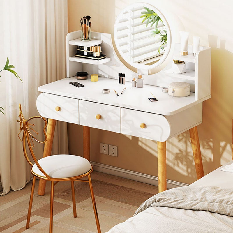 Multifunctional Dressing Table With Mirror