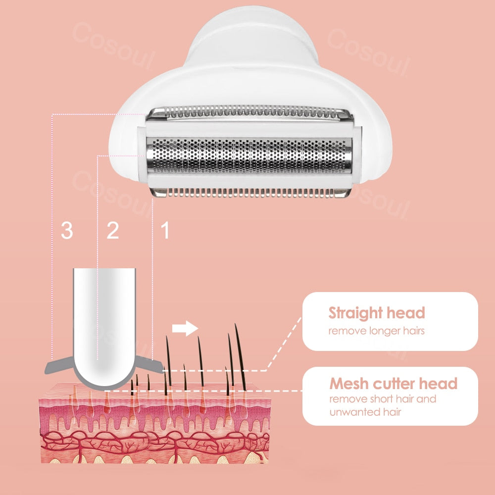 5 in 1 Body Hair Removal Epilator