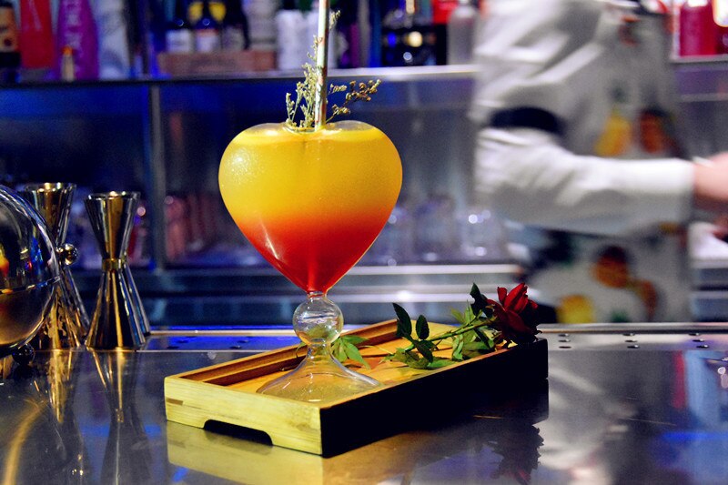 Creative Heart-shaped Cocktail Glass