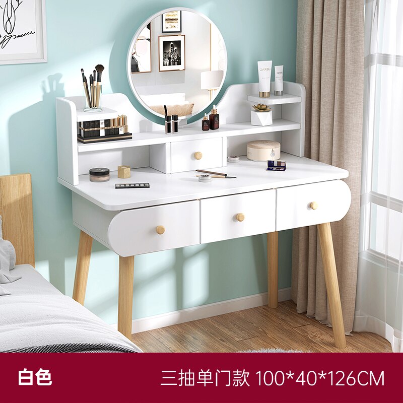 Multifunctional Dressing Table With Mirror