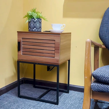 Nightstand With Charging Station