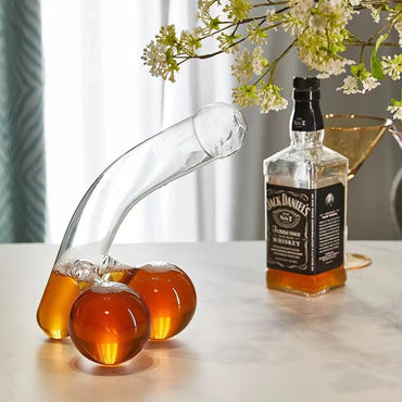 Unique Glass Wine Decanter