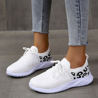 Women Leopard Print Sports Shoes