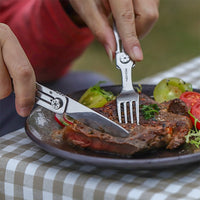 3 IN 1 Camping Cutlery Set