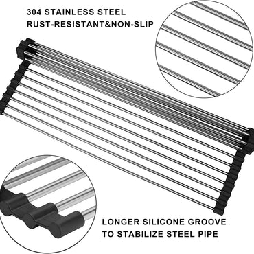 Foldable Stainless Steel Drying Rack