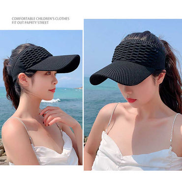 Folds Design Women Summer Hat