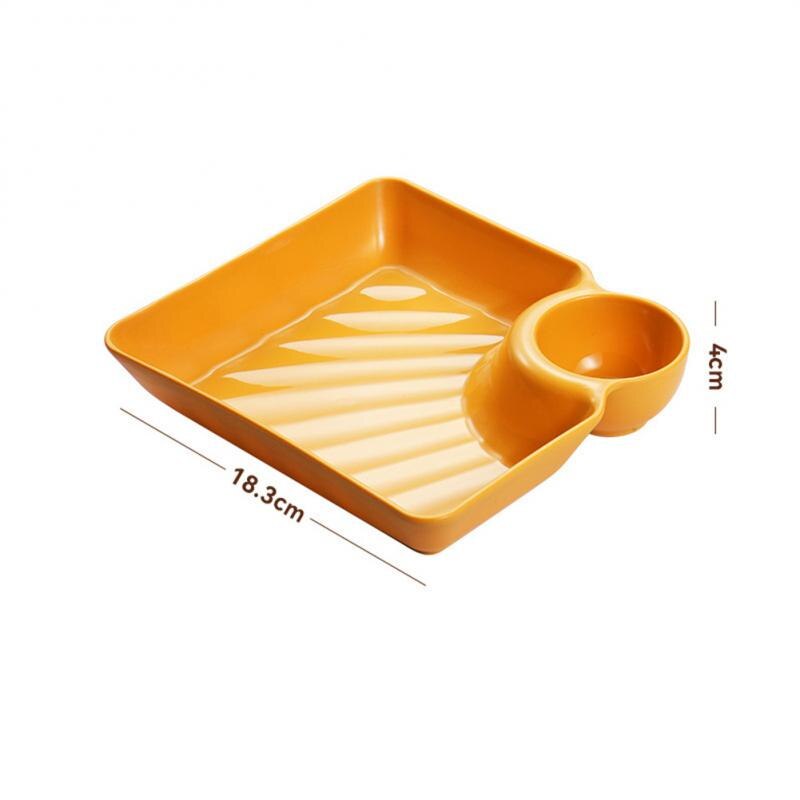 Multi-purpose Snack Dish 2-Grid