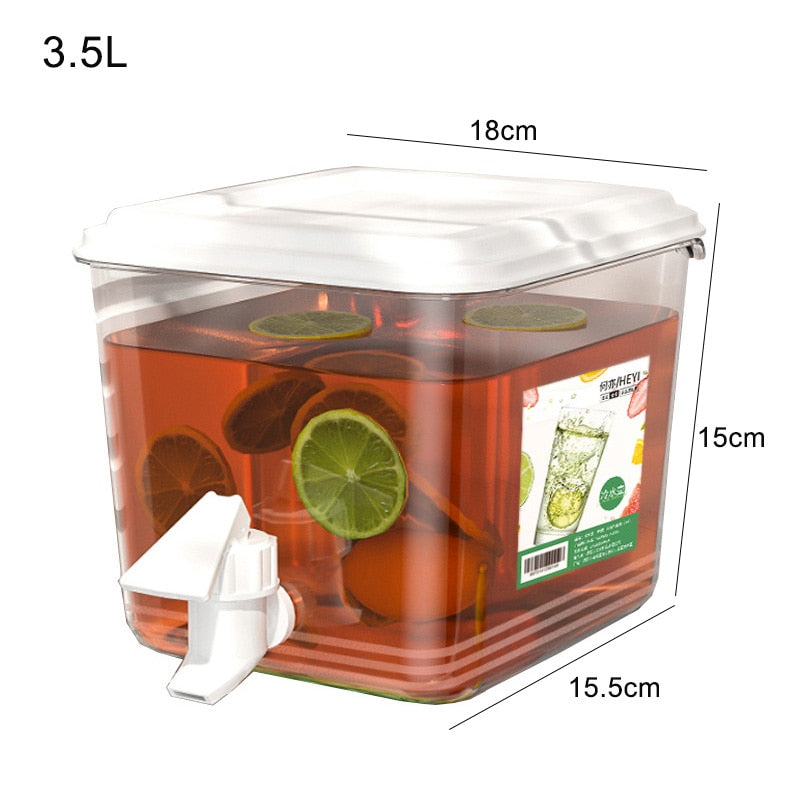 4L Water Container With Faucet