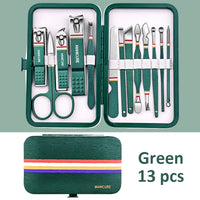 Manicure & Pedicure Set With Storage Case