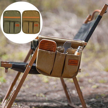 Camping Chair Armrest Storage Bag