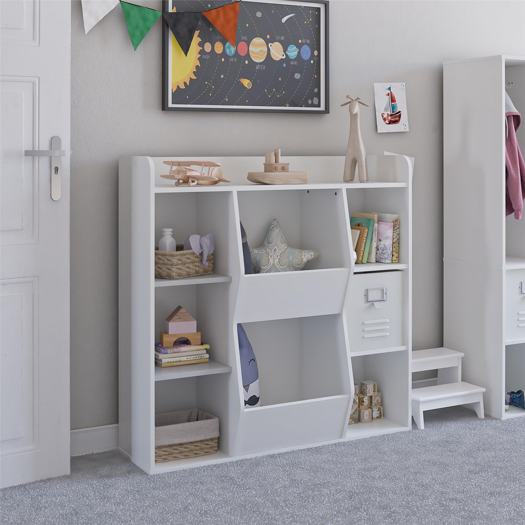 Charli Kids Large Toy Storage Bookshelves