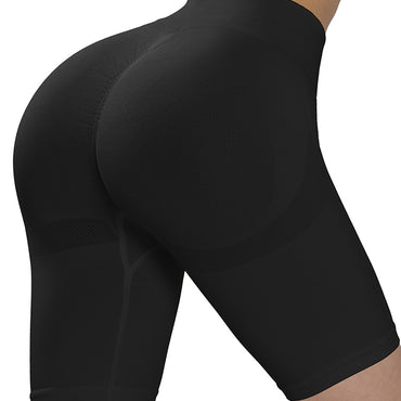 High Waist Seamless Fitness Shorts