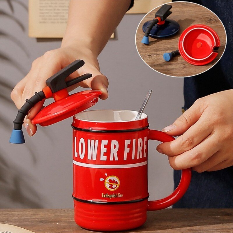 Creative Fire Extinguisher Drinking Mugs