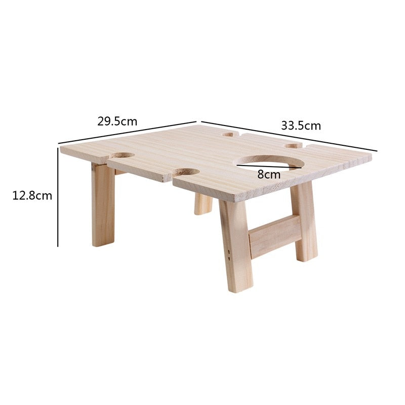 Portable Wooden Picnic Table