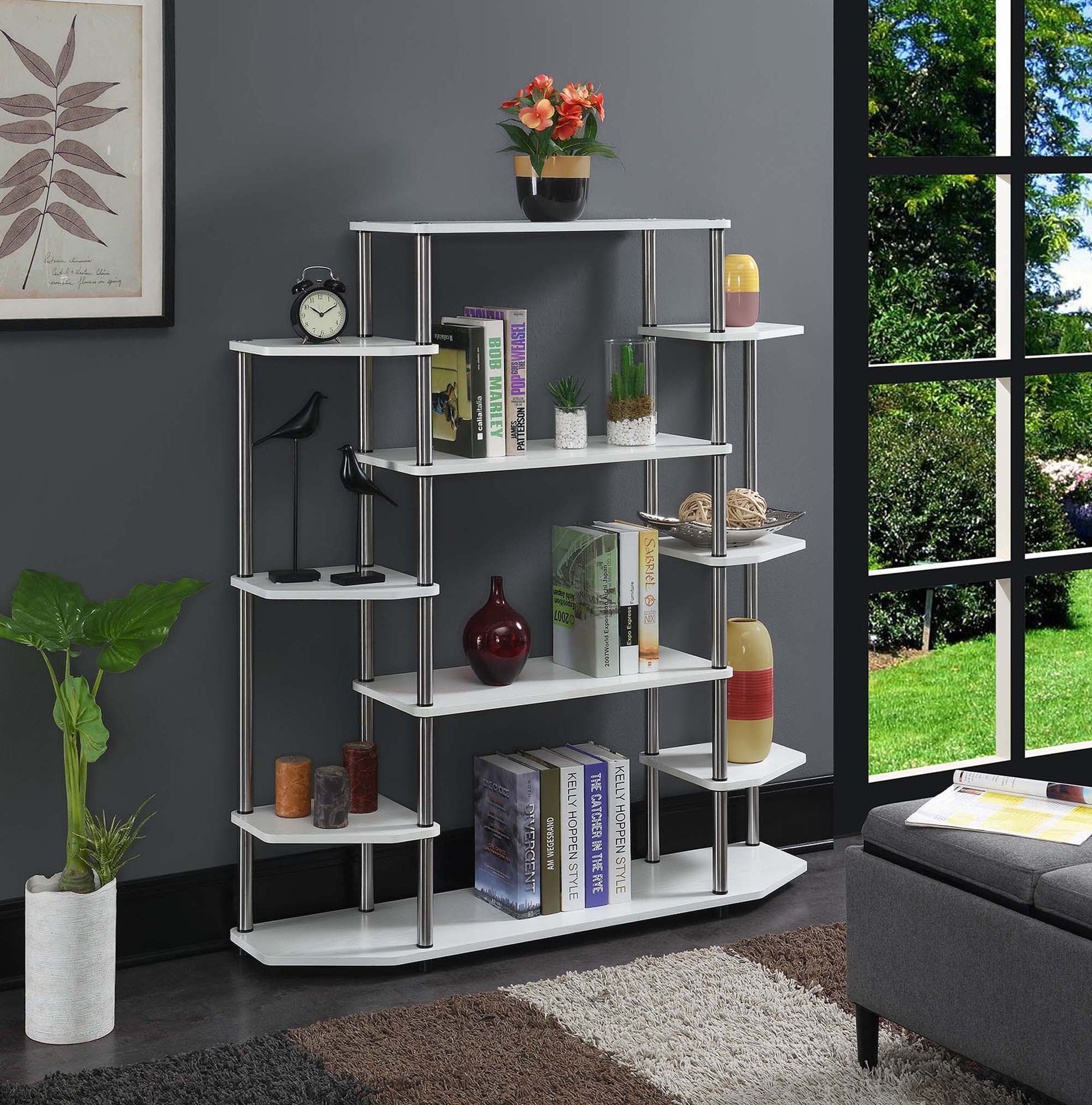 Multipurpose Wall Unit Bookshelf