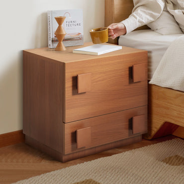 Teak Brown Storage Cabinet