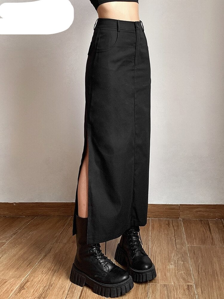 Cool Slim Fit Long Skirt