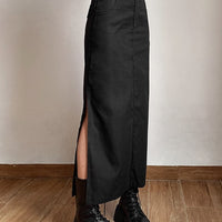 Cool Slim Fit Long Skirt