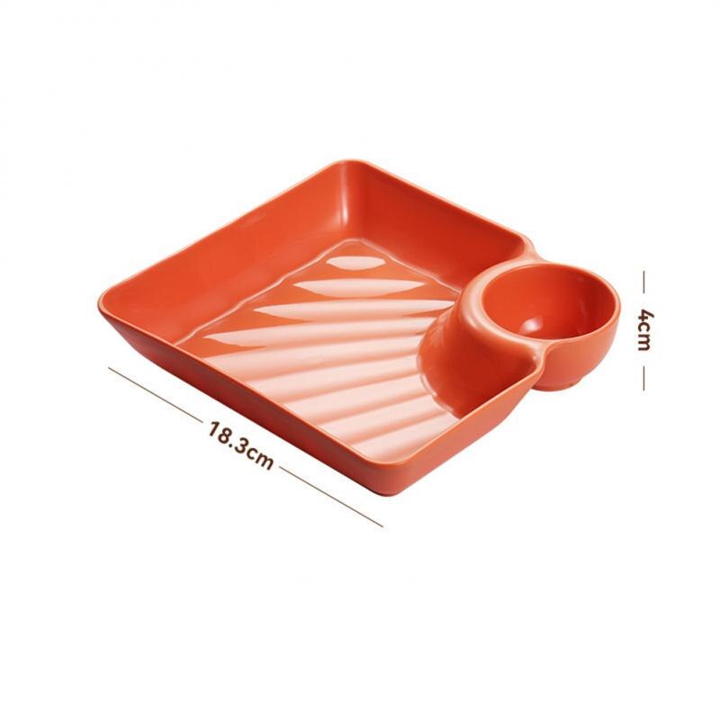 Multi-purpose Snack Dish 2-Grid