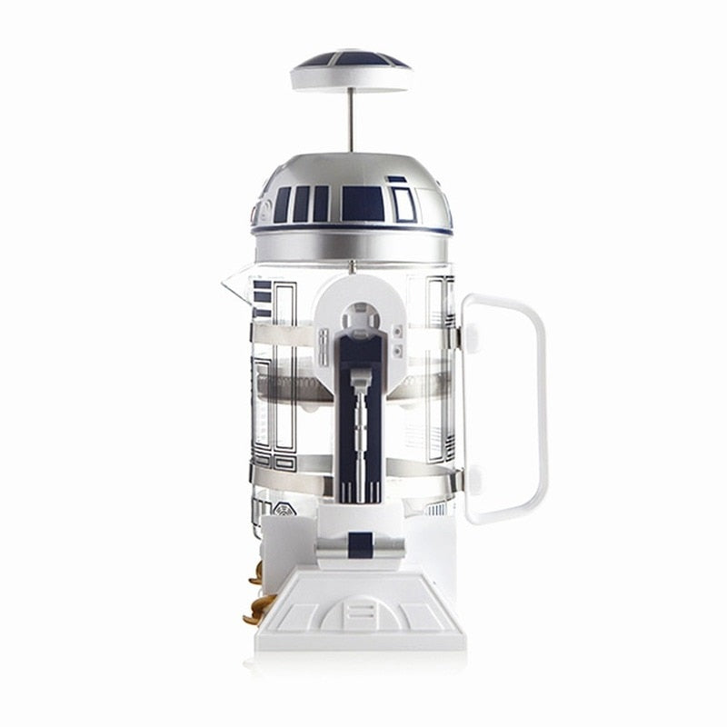 Robot Shape Coffee Maker & Milk Cup Set