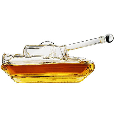 Glass Tank Whiskey Decanter