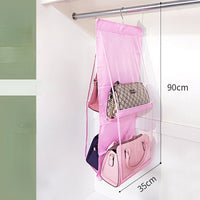 6 Pocket Hanging Handbag Organizer